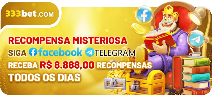 Ganhe até R$ 8.888,00 Todos os Dias com as Recompensas Misteriosas da 333Bet!